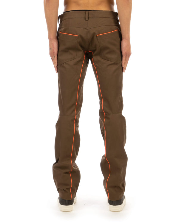 Griffin | GFQ21 Twentyone Trouser Utexebel Brown - Concrete
