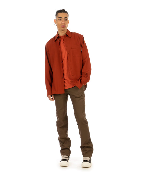 DRKSHDW by Rick Owens | Level T Orange - Concrete