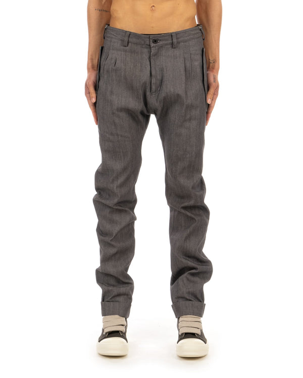 Griffin | GFQ20 Twenty Trouser Denim Grey - Concrete