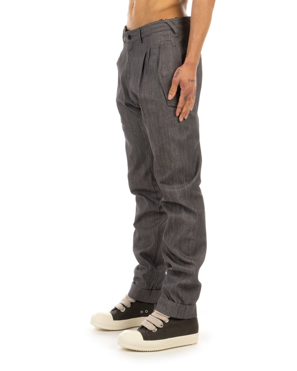 Griffin | GFQ20 Twenty Trouser Denim Grey - Concrete