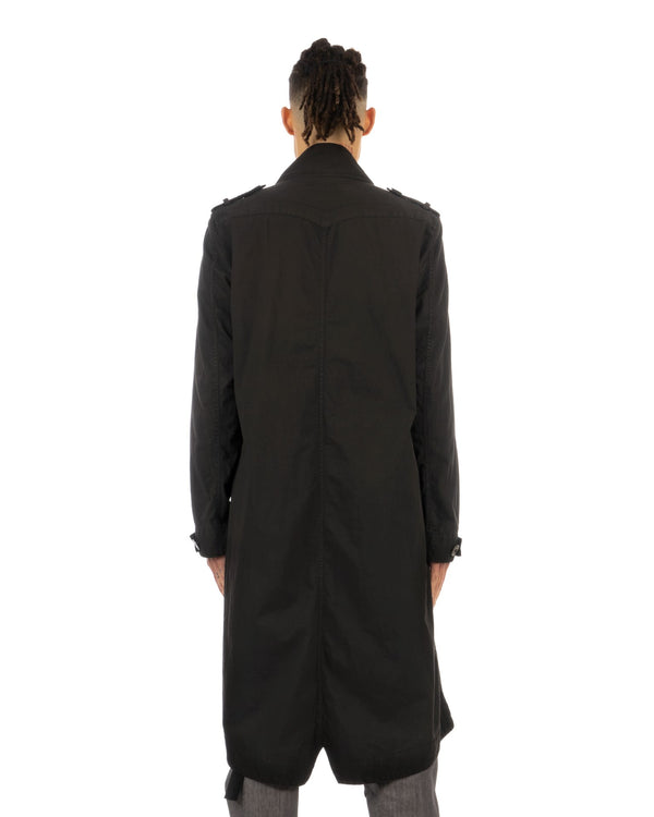 Griffin | GFM003 Flight Mac Parka Black - Concrete