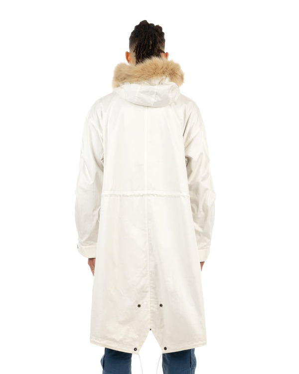 Griffin | GFS02 Snow Bareskin Reversible Coat - Concrete
