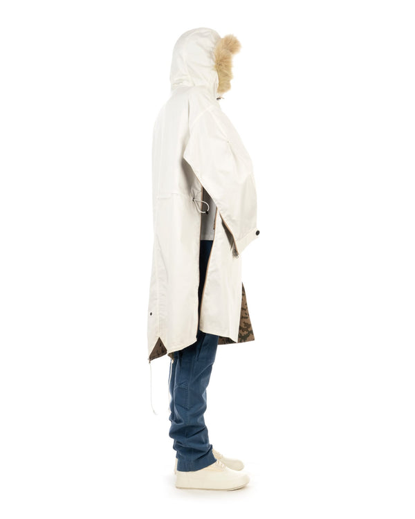 Griffin | GFS02 Snow Bareskin Reversible Coat - Concrete