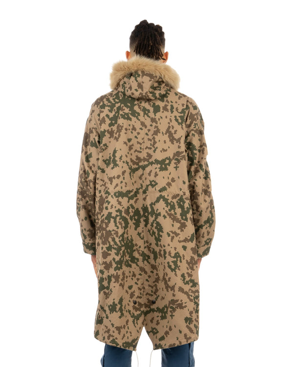 Griffin | GFS02 Snow Bareskin Reversible Coat - Concrete