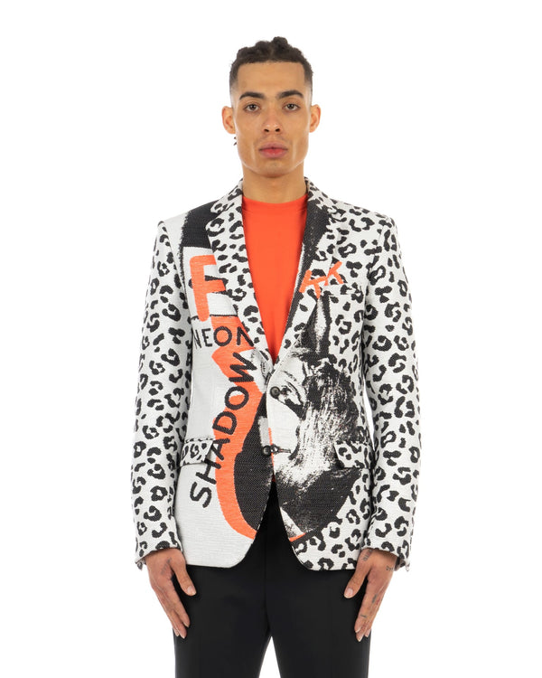 Walter Van Beirendonck | Sharp Blazer Collage - Concrete
