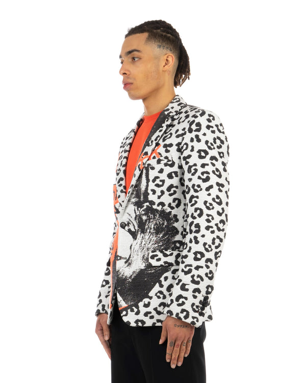 Walter Van Beirendonck | Sharp Blazer Collage - Concrete