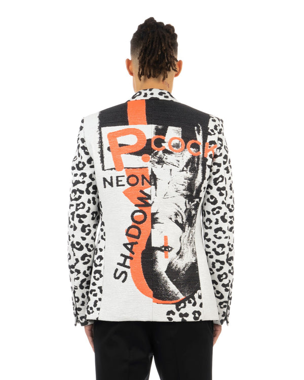 Walter Van Beirendonck | Sharp Blazer Collage - Concrete