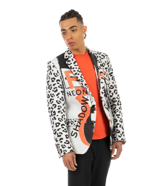 Walter Van Beirendonck | Sharp Blazer Collage - Concrete
