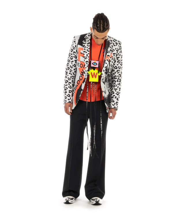 Walter Van Beirendonck | Sharp Blazer Collage - Concrete