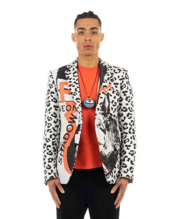 Walter Van Beirendonck | Sharp Blazer Collage - Concrete