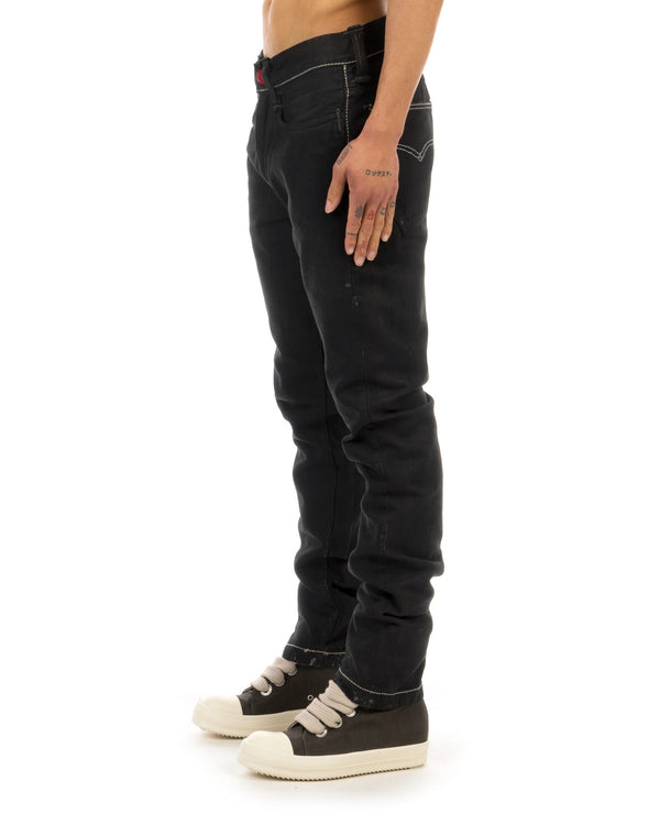 Levi's Red | 442552 Contrast Lining Jeans Black - Concrete