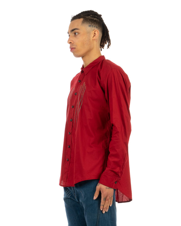 Levi's Red | 101755 Attraction Repulsion Button-Up Shirt Red - Concrete