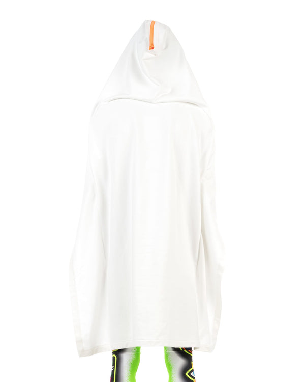 Walter Van Beirendonck | Scarf Hoody White - Concrete