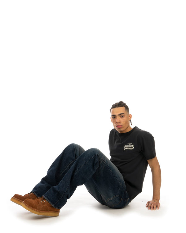 Studio D'artisan | 9376A/BK Logo T-shirt Black - Concrete