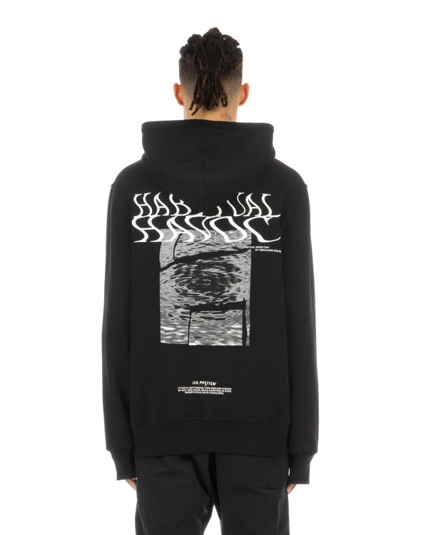 TOBIAS BIRK NIELSEN | H5G2 Serigraphy Hoodie Black RD - Concrete