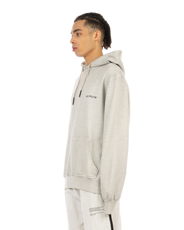 TOBIAS BIRK NIELSEN | H19 Base Logo Hoodie Antarctica / Off White - Concrete