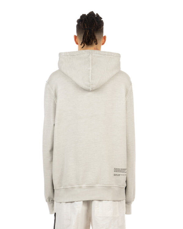TOBIAS BIRK NIELSEN | H19 Base Logo Hoodie Antarctica / Off White - Concrete