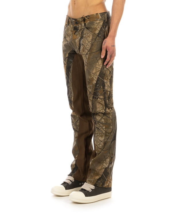 Griffin | GFQ21 Twentyone Trouser Woodland Camo - Concrete