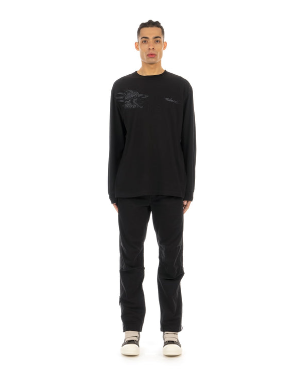 maharishi | 8130 Tibetan Dragon T-Shirt Black - Concrete