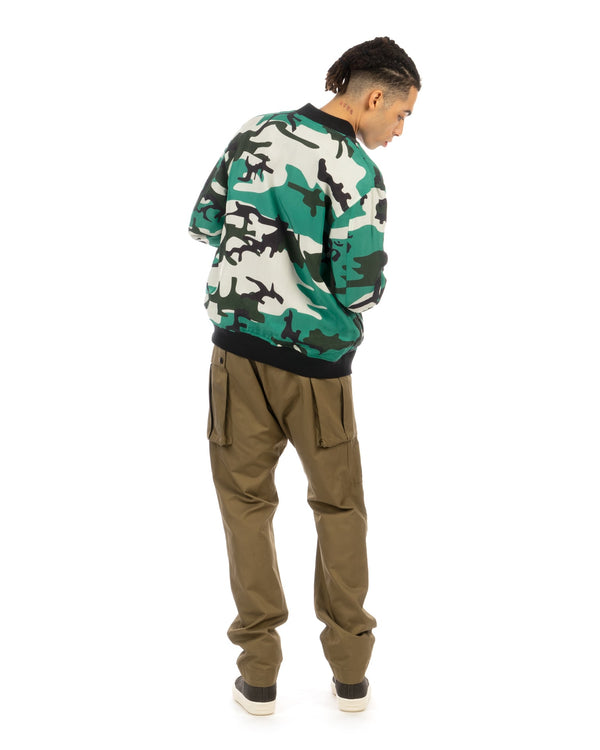 maharishi | x Warhol 3677 Reversible Warhol Camo Jacket Black - Concrete