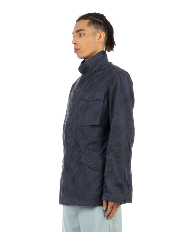 maharishi | M65 Nylon Jacket Navy Camo - Concrete