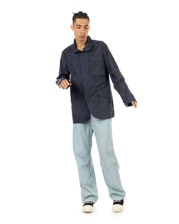 maharishi | M65 Nylon Jacket Navy Camo - Concrete