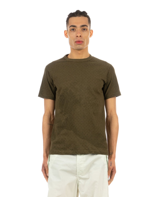 maharishi | x Myoshka 2404 Wrap T-Shirt Olive - Concrete