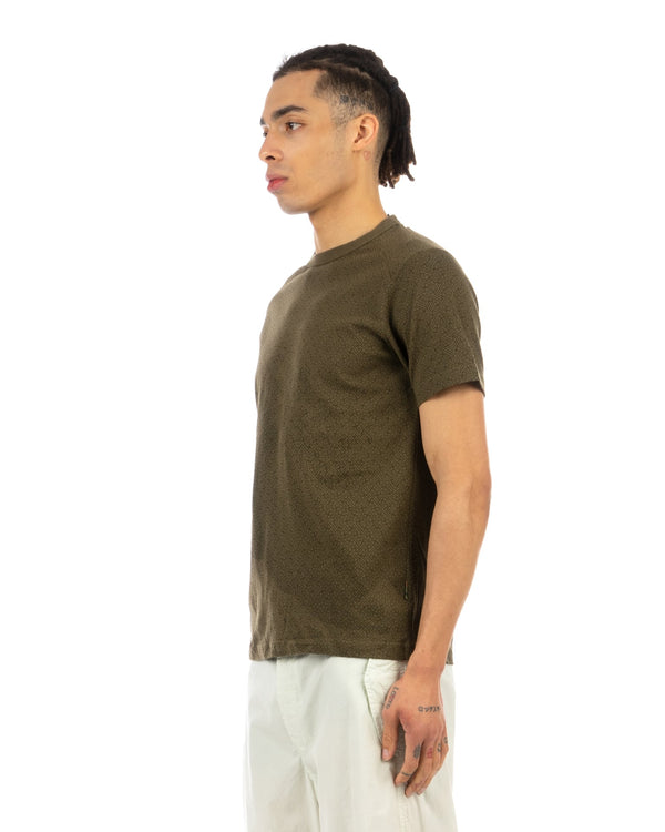 maharishi | x Myoshka 2404 Wrap T-Shirt Olive - Concrete
