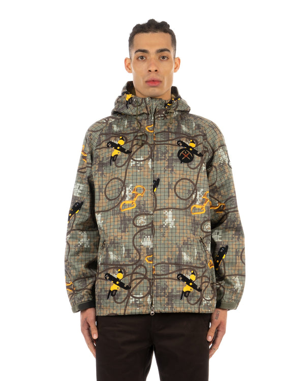 Billionaire Boys Club | 10340009 Climbing Camo Parka Olive Drab - Concrete