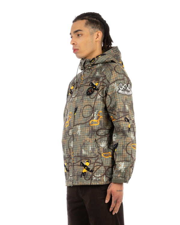 Billionaire Boys Club | 10340009 Climbing Camo Parka Olive Drab - Concrete