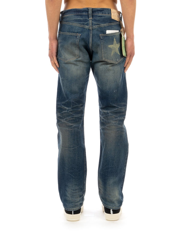 Sugar Cane | Lone Star Jeans Destroyed SC40901R - Concrete