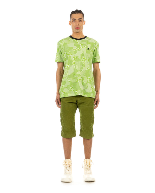 Griffin | GFO056 Dazzle Tee Pine Green - Concrete
