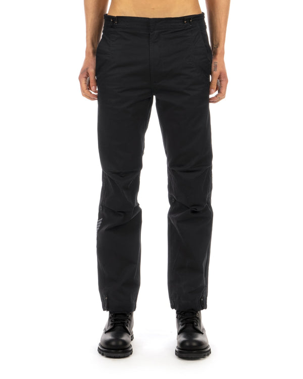 maharishi | 2017 Skull Wing Embroidery Snopants Black - Concrete