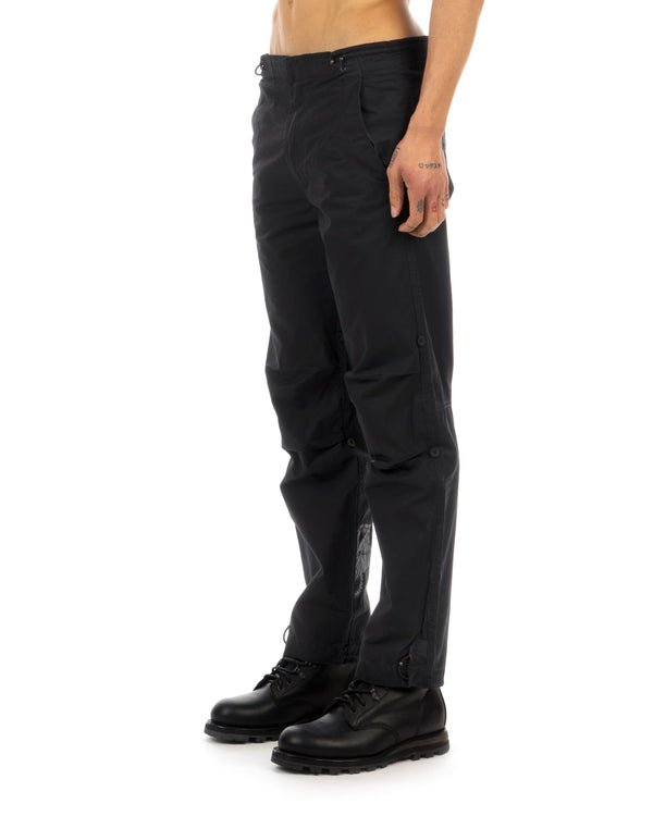 maharishi | 2017 Skull Wing Embroidery Snopants Black - Concrete