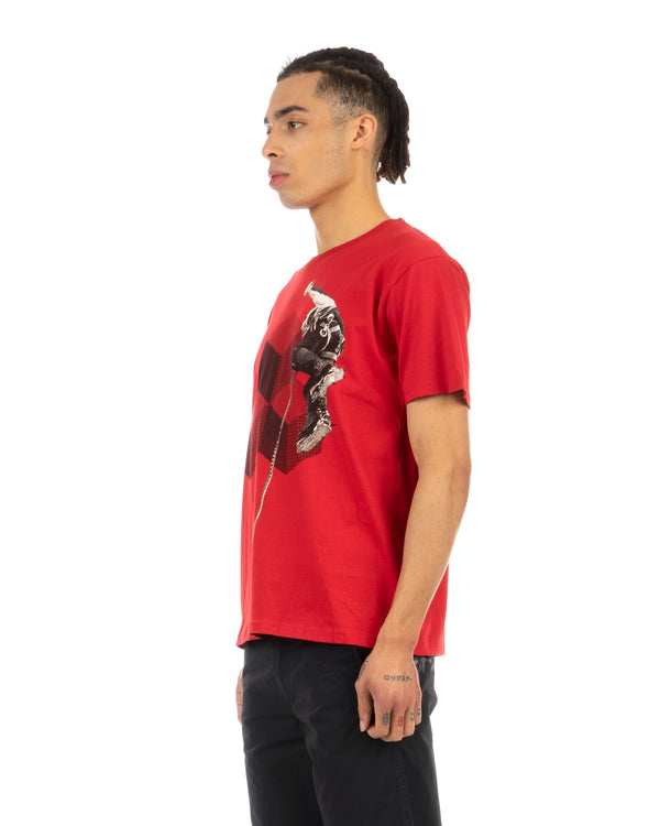 Griffin | GR966 Popla Climb Tee Red - Concrete