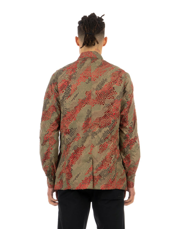 maharishi | M65 Nylon Jacket 3D Olive Camo - Concrete