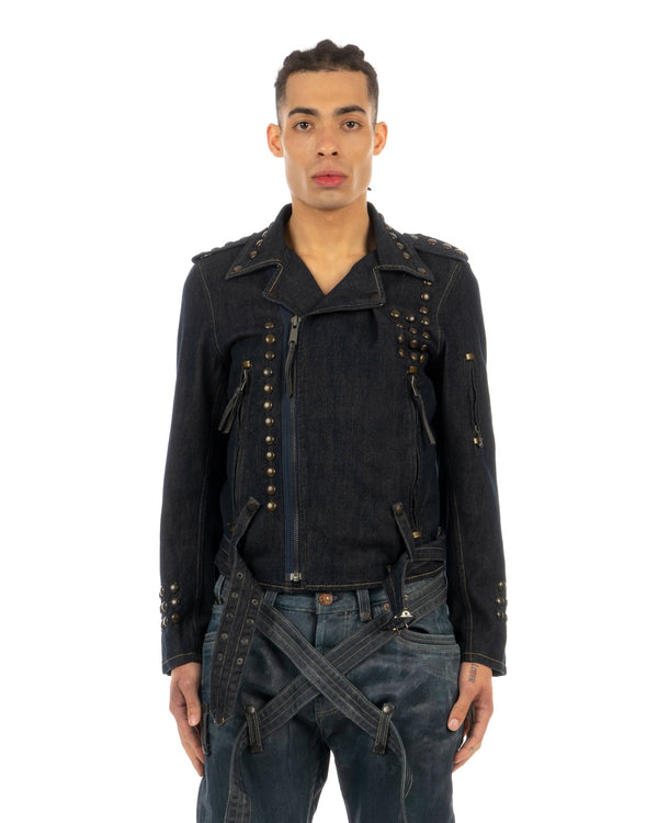 Levi's Red | 295126 Studded Denim Jacket - Concrete