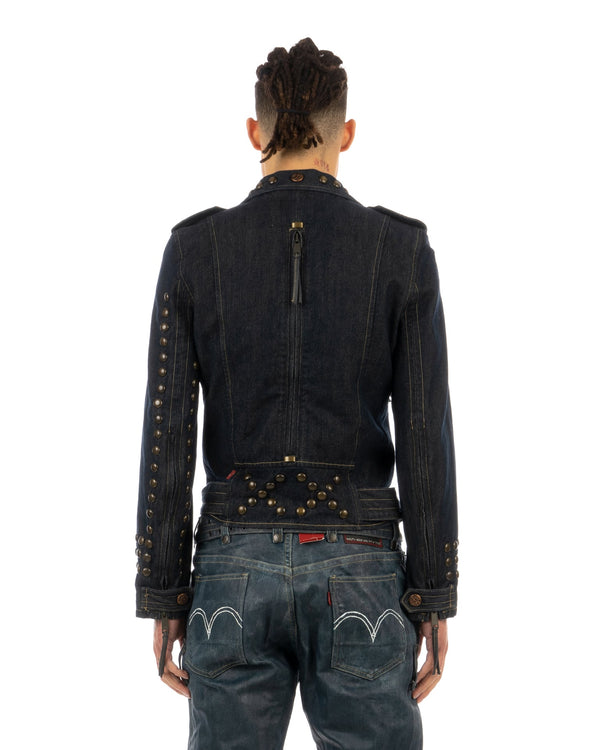 Levi's Red | 295126 Studded Denim Jacket - Concrete