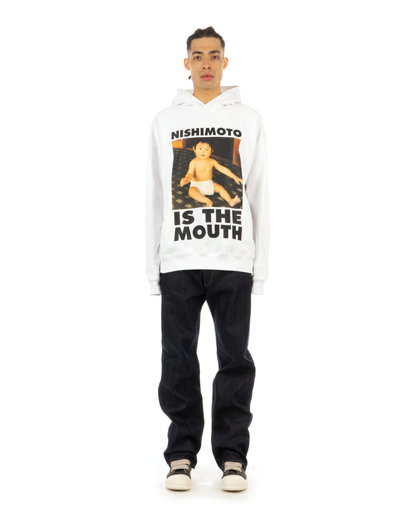NISHIMOTO IS THE MOUTH | Photo Hoodie White - Concrete