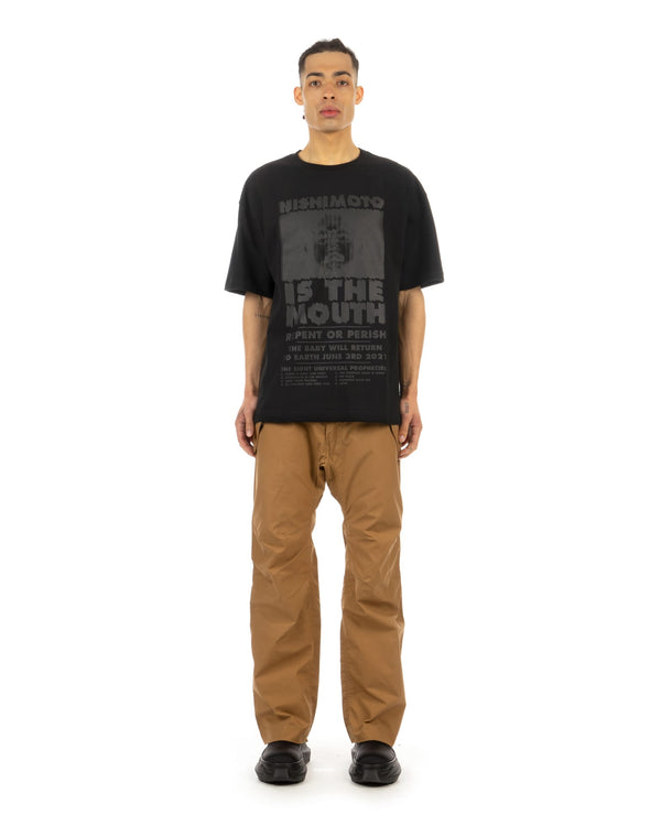 NISHIMOTO IS THE MOUTH | x Kosuke Kawamura T-Shirt Black - Concrete