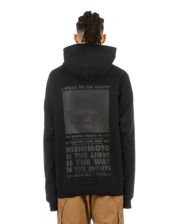 NISHIMOTO IS THE MOUTH | x Kosuke Kawamura Hoodie Black - Concrete
