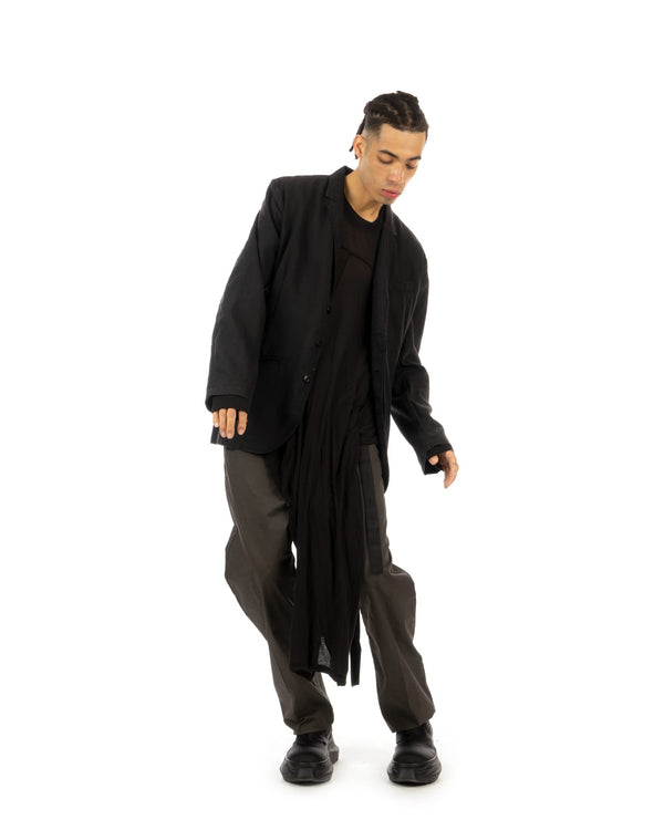 maharishi | 9145 Official Linen Blazer Italian - Concrete