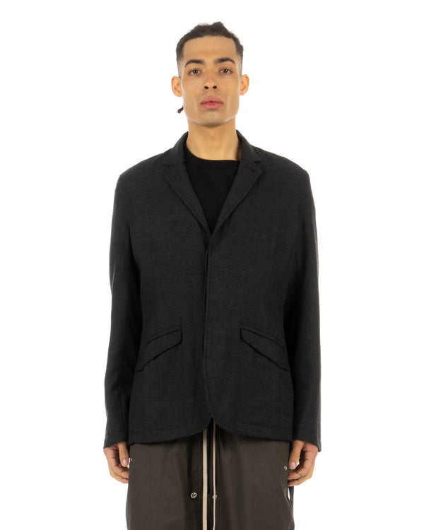 maharishi | Satellite Blazer Melange Wool Charcoal - Concrete