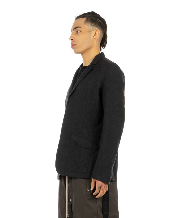 maharishi | Satellite Blazer Melange Wool Charcoal - Concrete