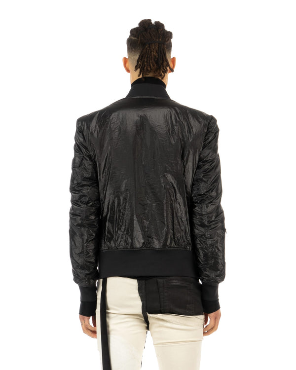 adidas Y-3 | M Shiny Puffy Bomber Black - AN3002 - Concrete