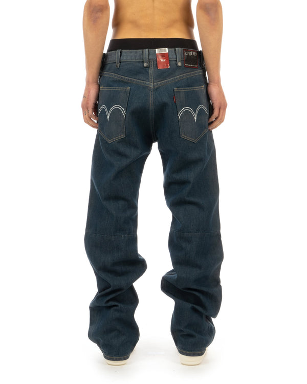 Levi's Red | 295357 Loose Vinyl Shine Jeans - Concrete