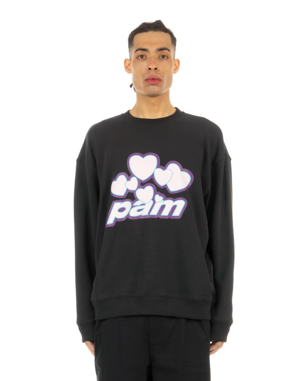 Perks and Mini (P.A.M.) | It's All About Crewneck Sweat Black - Concrete