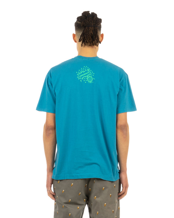 Ice Cream | IC11201 Ice Cream Skeleton Tee blue - Concrete