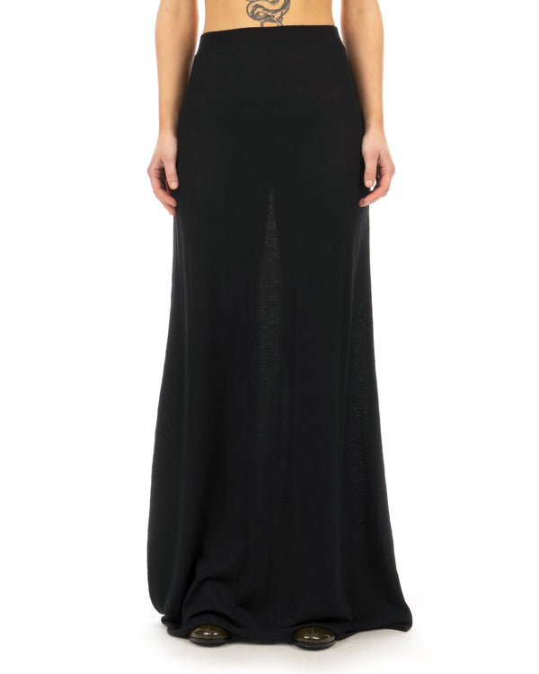 SO GOOD TO WEAR | Tallinn Skirt Black - Concrete