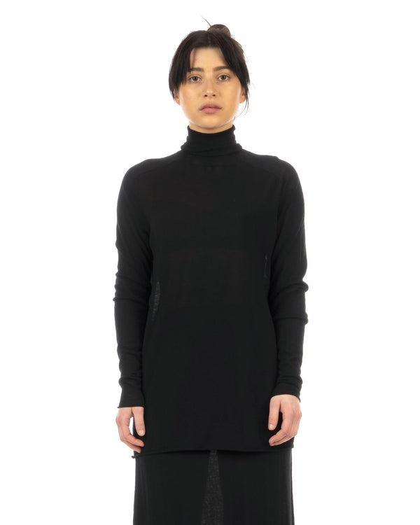 SO GOOD TO WEAR | Vernon Light Turtleneck Black - women